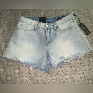 BlankNYC Cut-off Light Wash Denim Shorts size 26